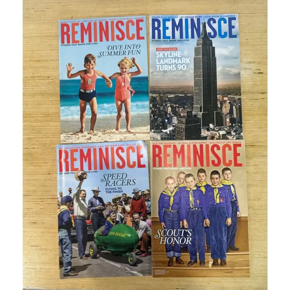 Lot of 11 Reminisce Magazine 2017-2023
